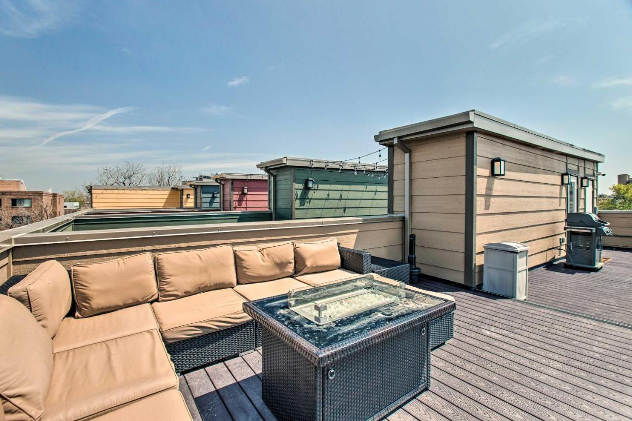 Denver Abode With Rooftop Deck And City Views Luaran gambar